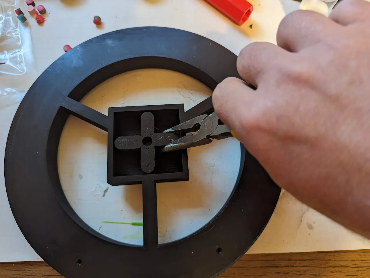 Clock With Loki Hueforge Image. Or Use Your Own Image.