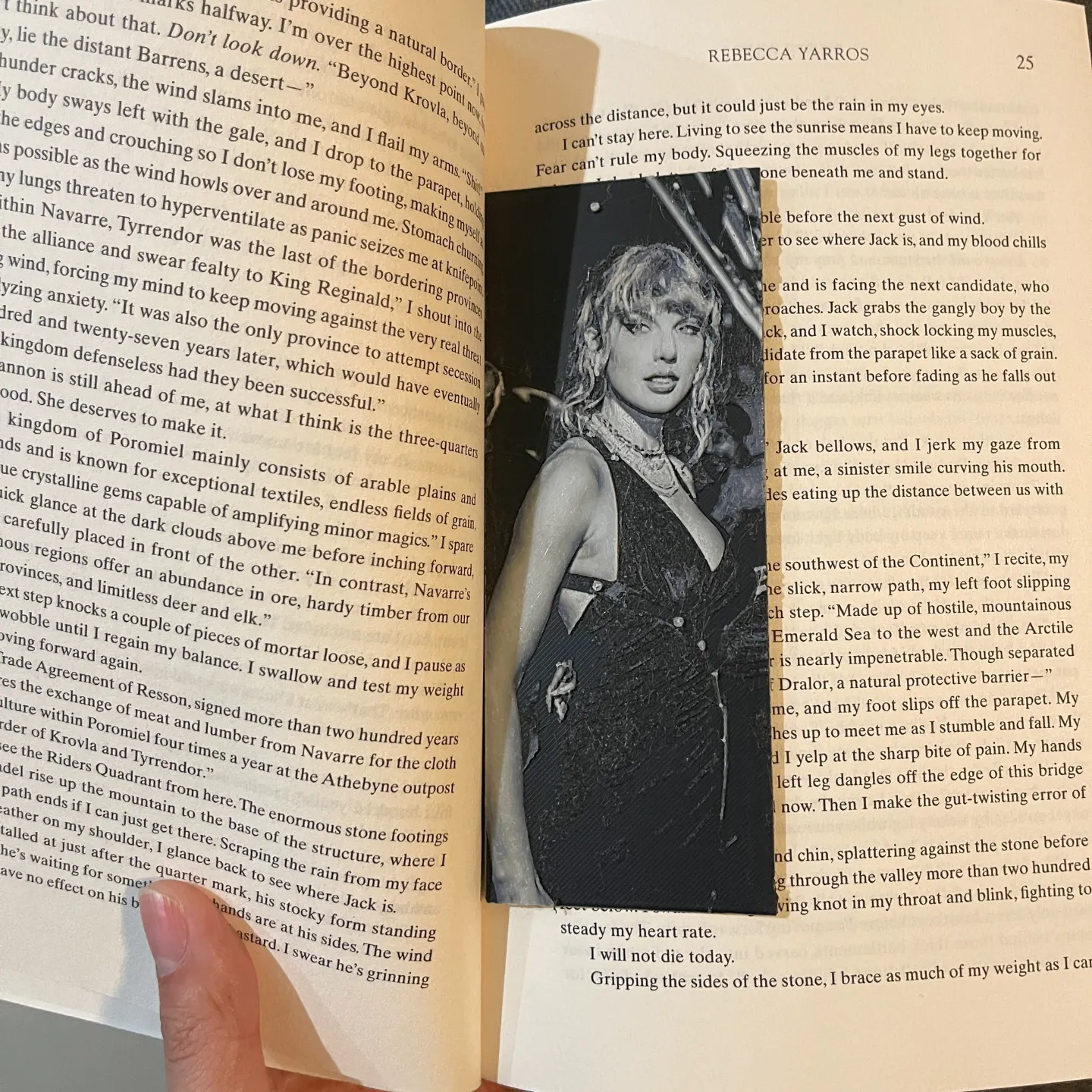 Taylor Swift Bookmark - Hueforge Print