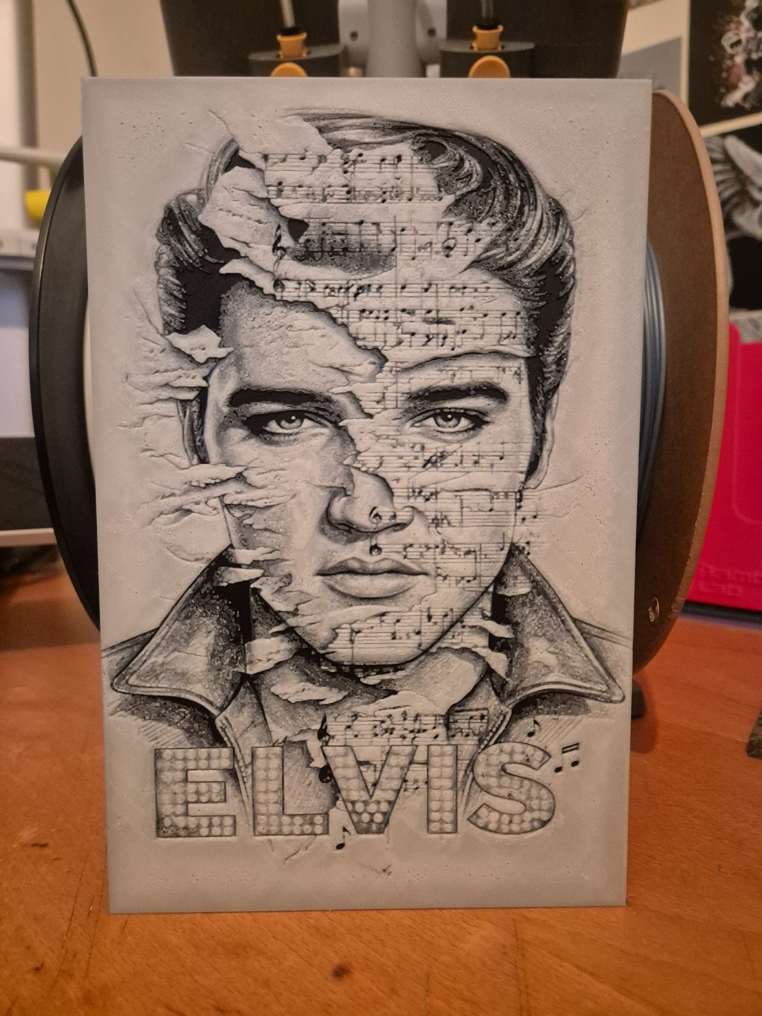 elvis song papers hueforge