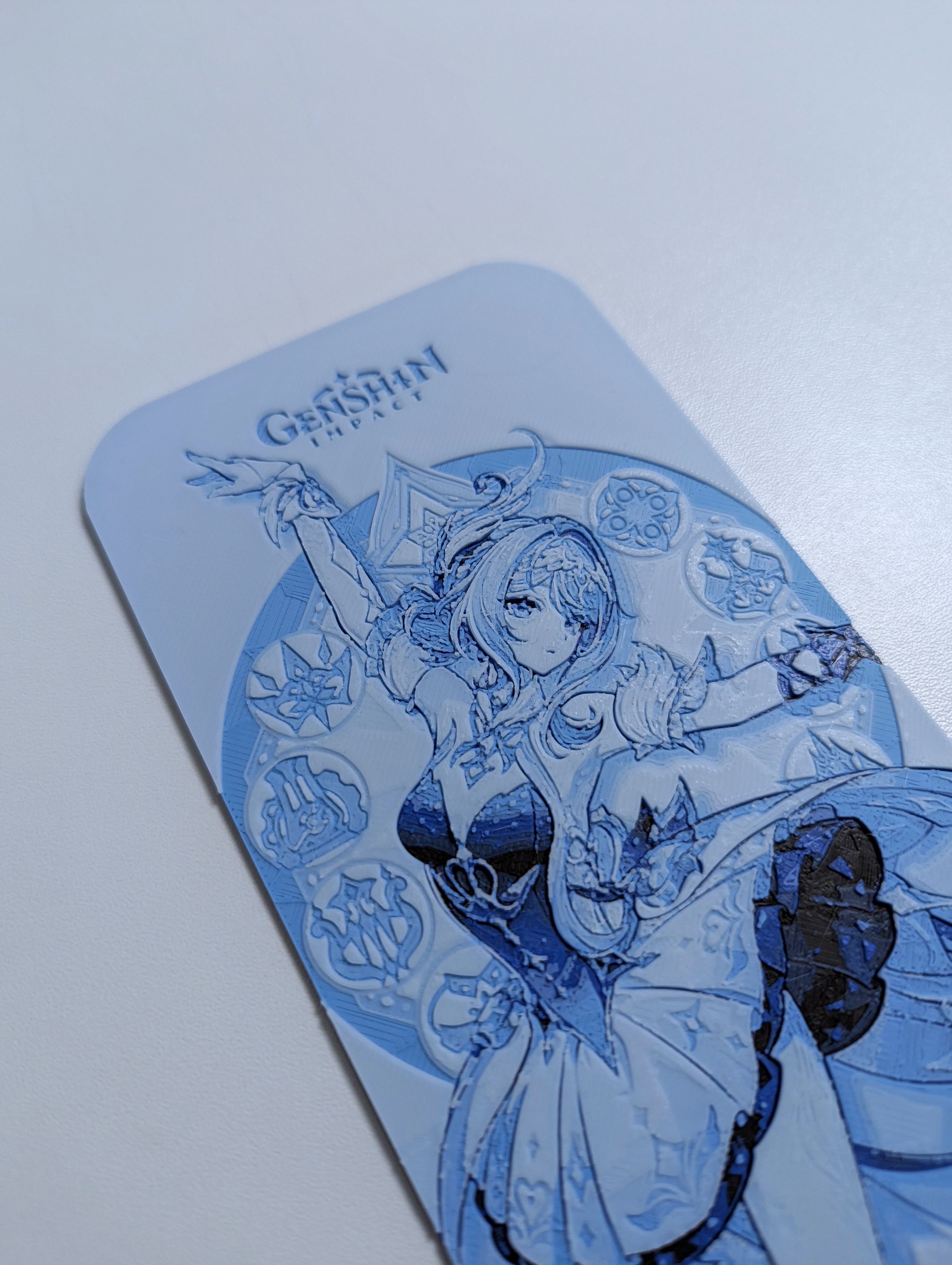 Odette Genshin Impact Character Card HueForge