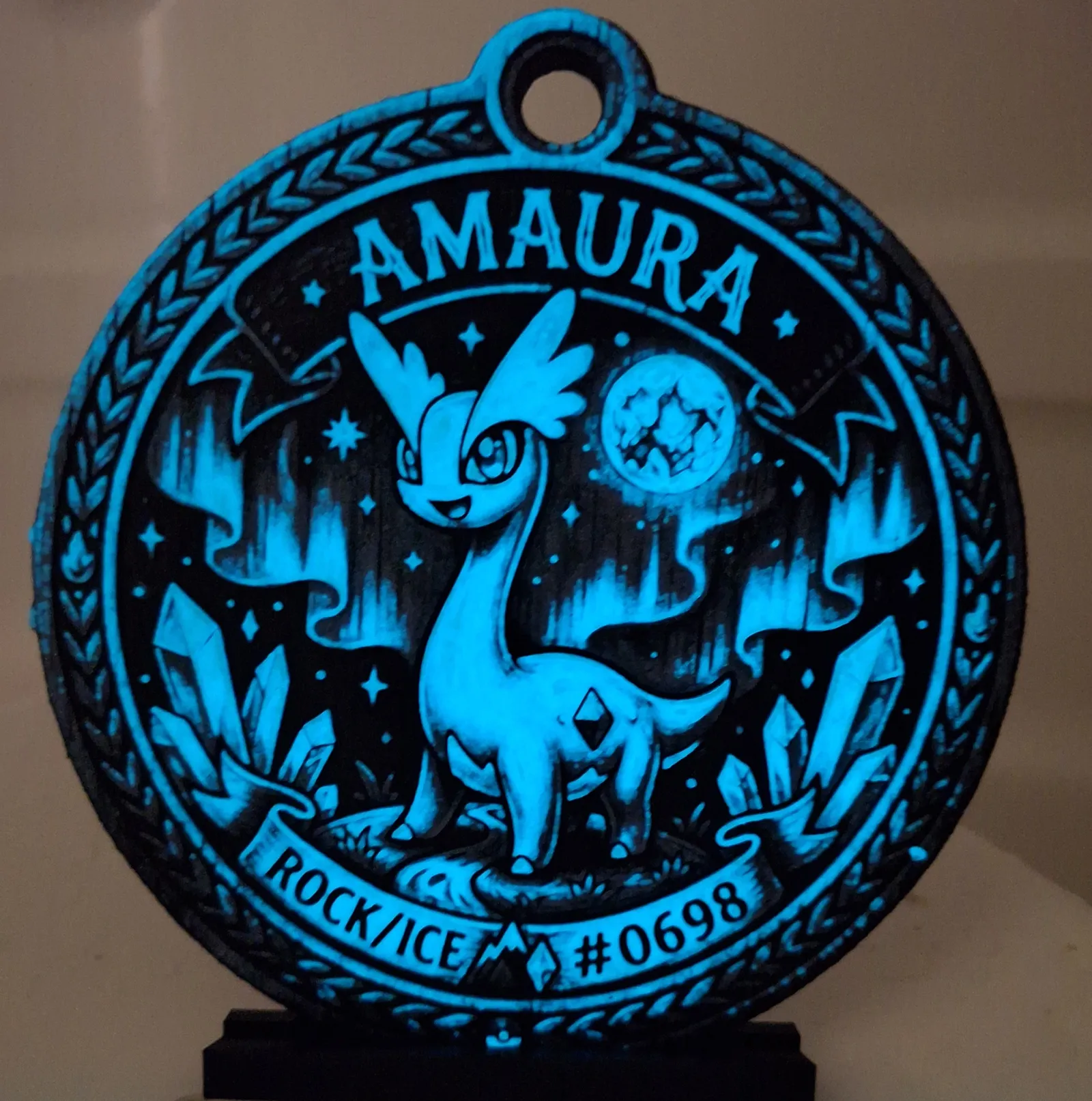 Amaura #0698 - Pokemon Ornament