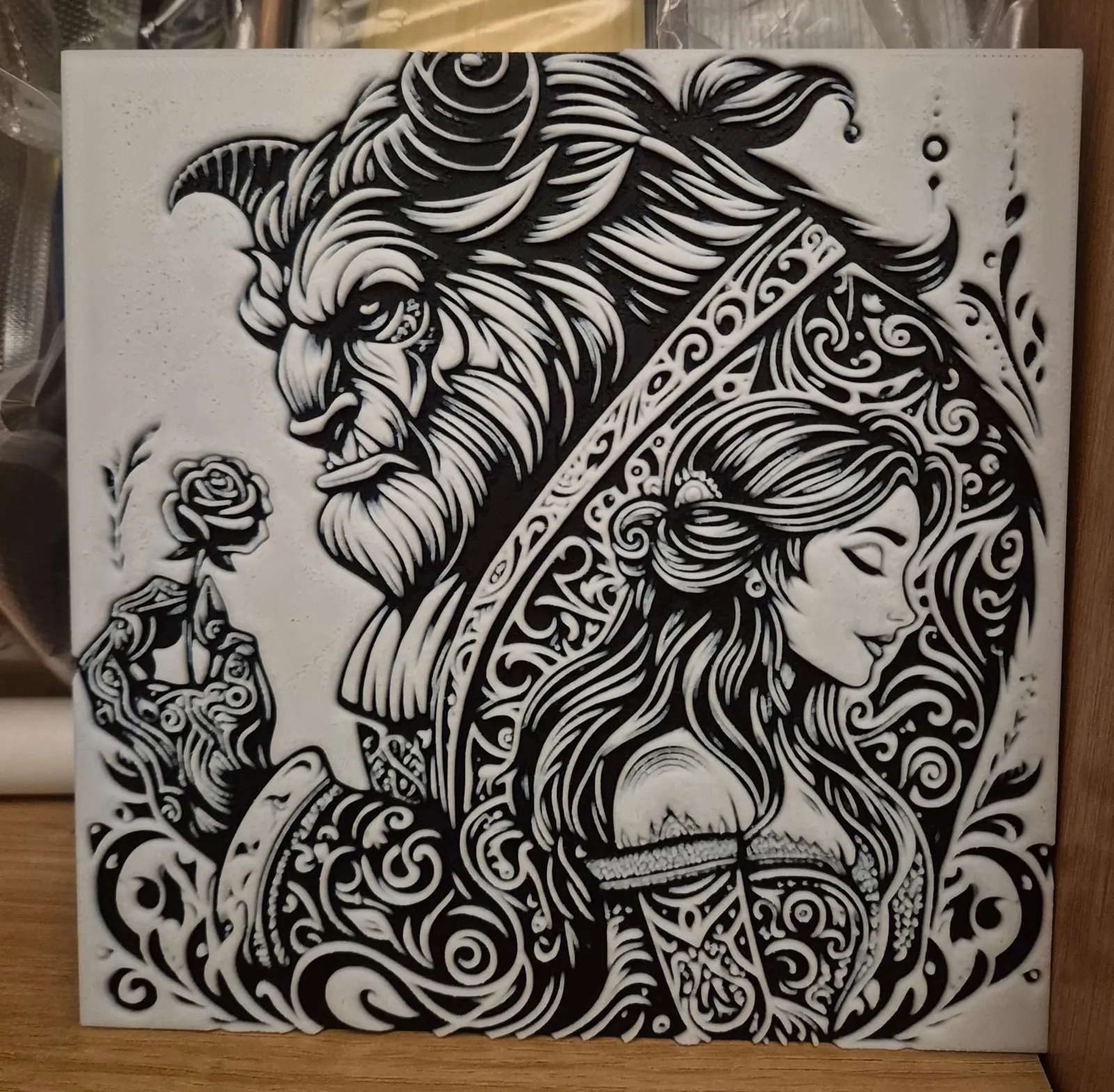 Beauty and the Beast hueforge