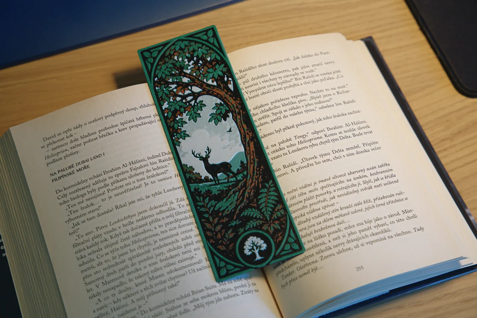 Nature bookmark set