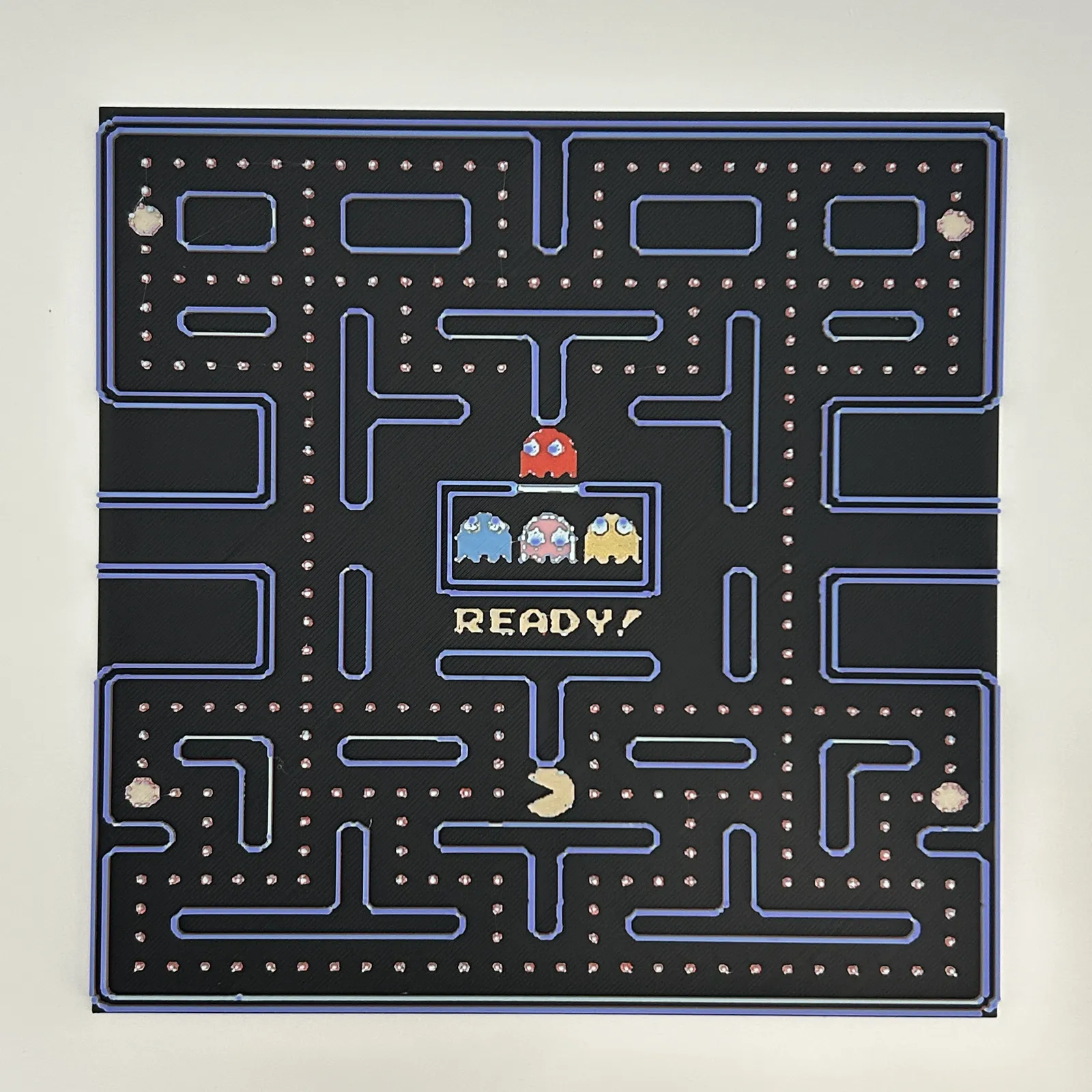 PacMan Start Screen HueForge