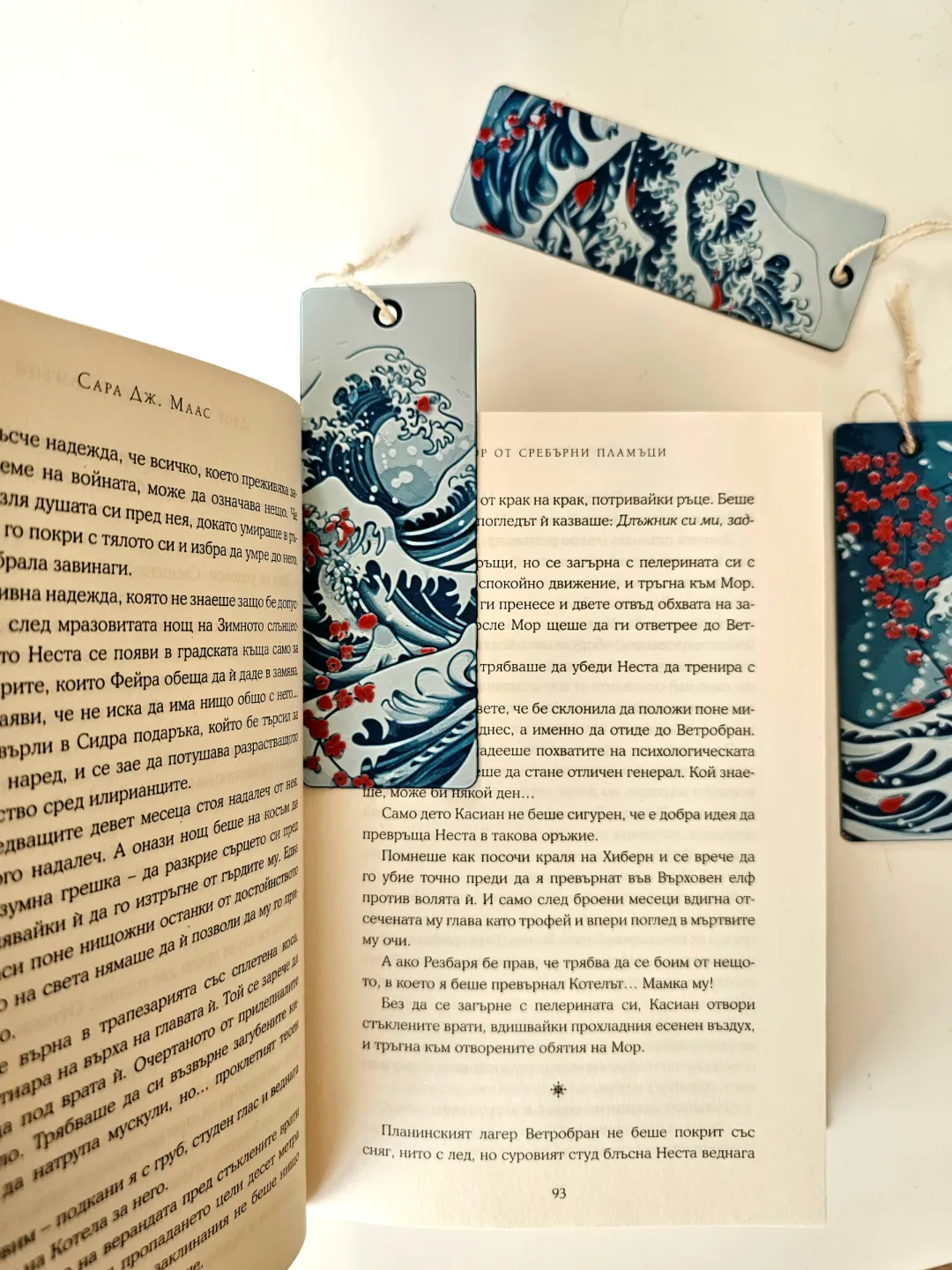 "Cherry Blossom Tide" - Bookmarks Set