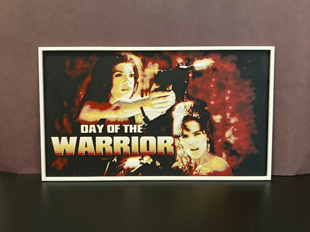 Day of the Warrior Hueforge