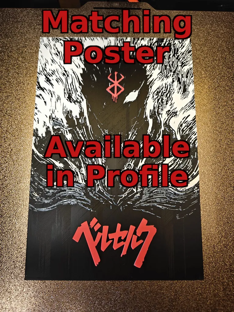 Berserk Bookmark Set - Guts & Brand of Sacrifice
