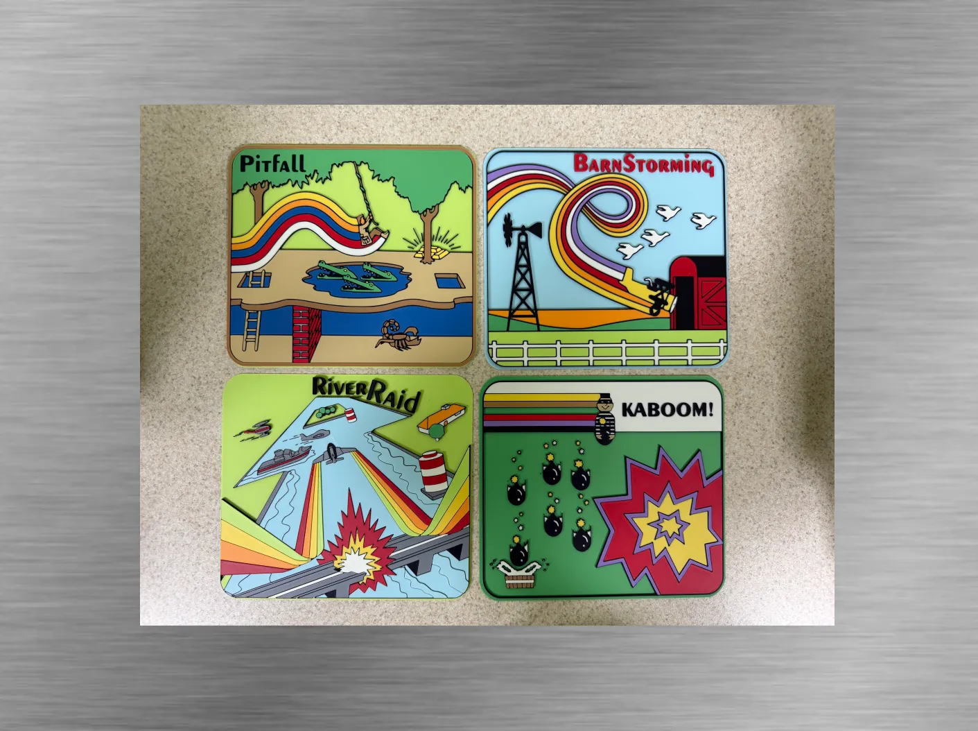Retro game-Kaboom! Box Art
