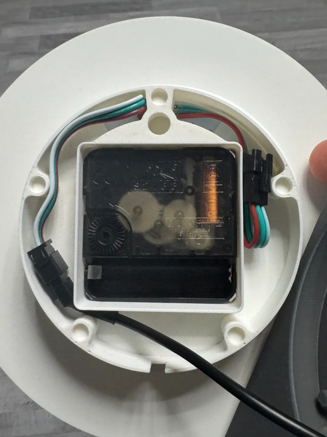 Wallmount + Stand for LED-Translucent Clockfaces