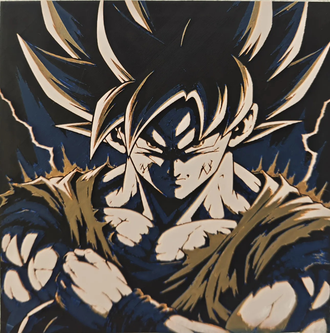 Goku - HueForge -Chroma Canvas