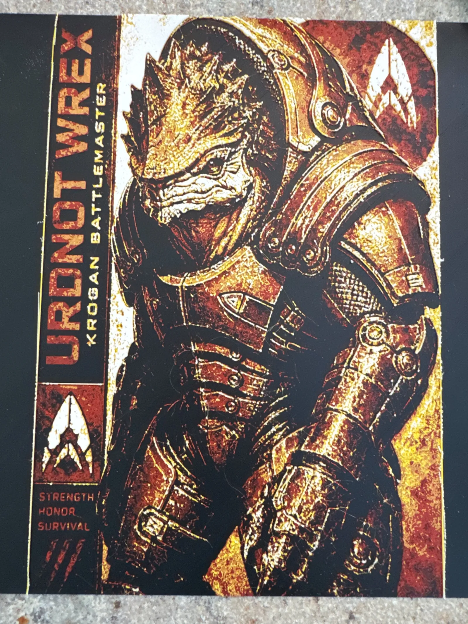 Urdnot Wrex Fire Series