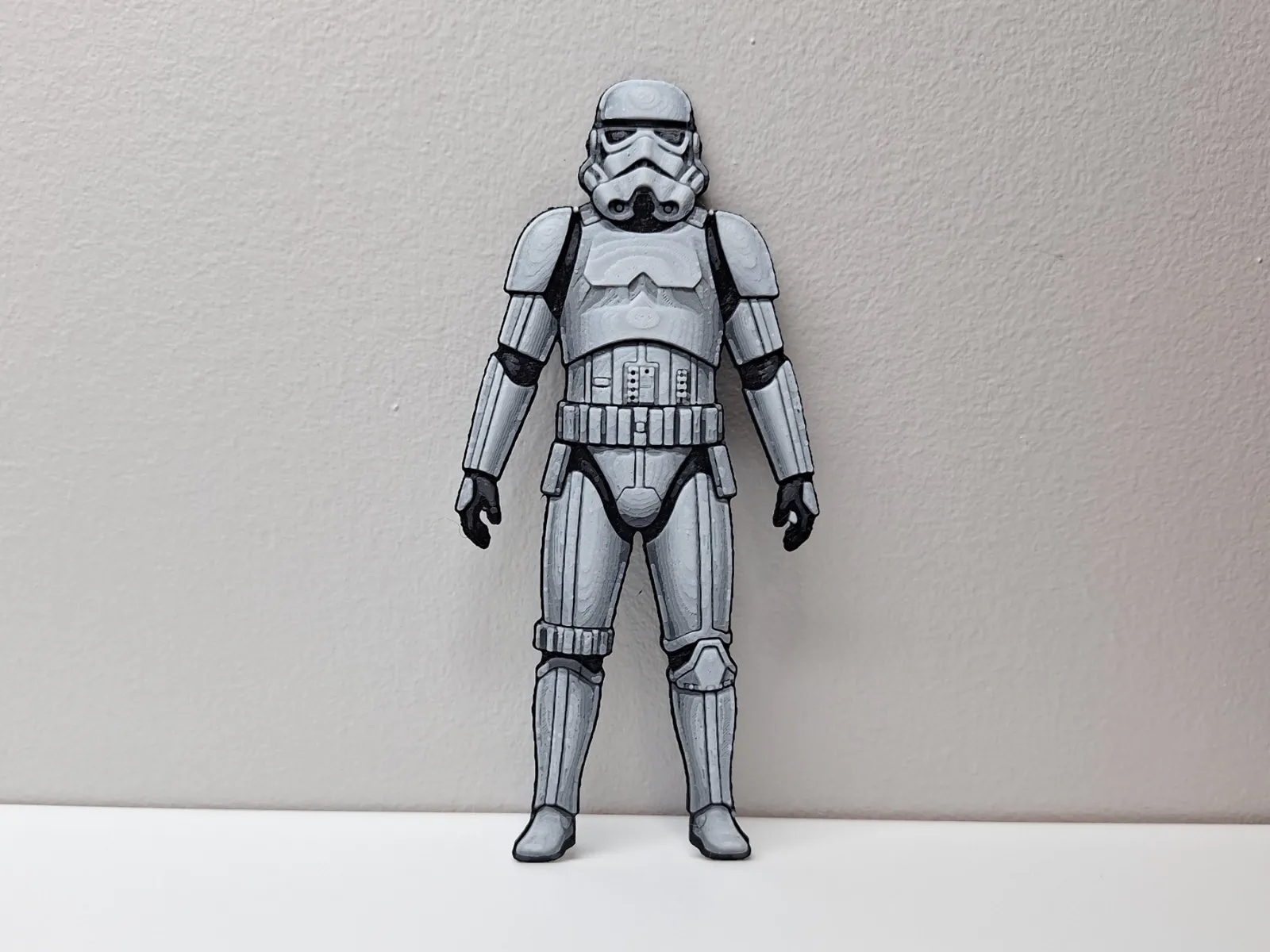 Star Wars Stormtrooper Cutout - Hueforge / 2D Art