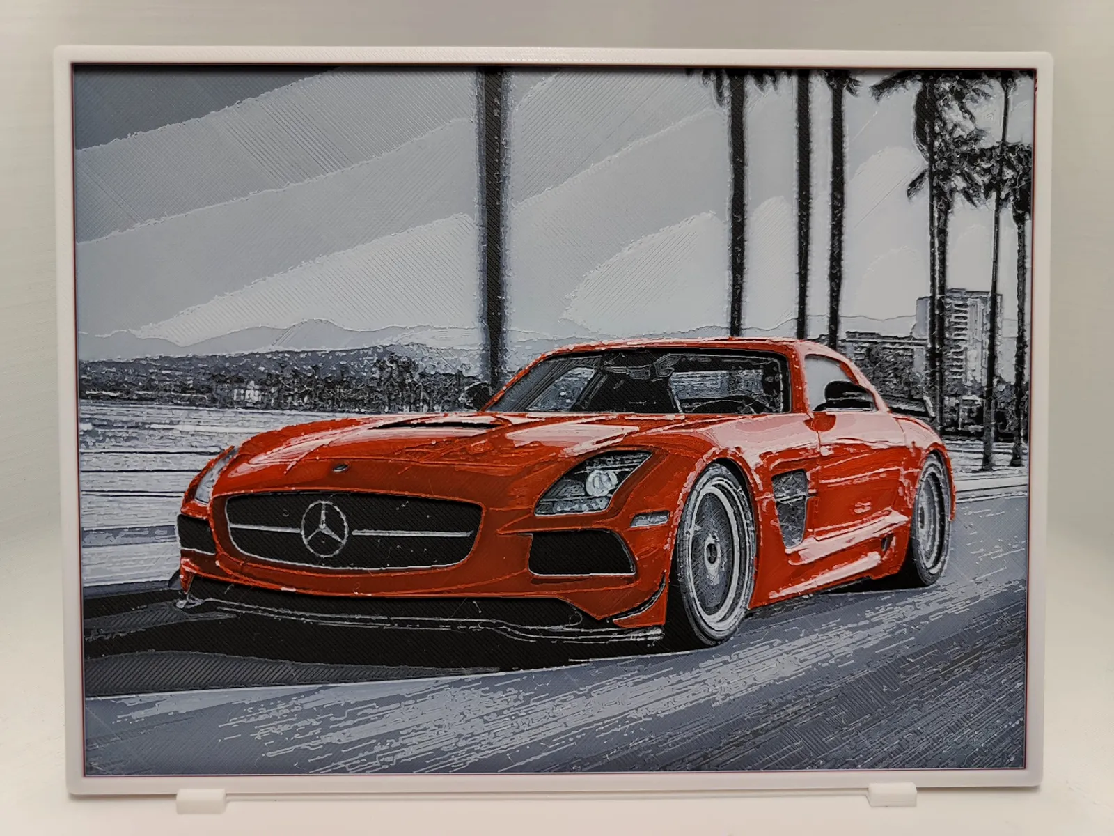 Mercedes Benz SLS - Hueforge