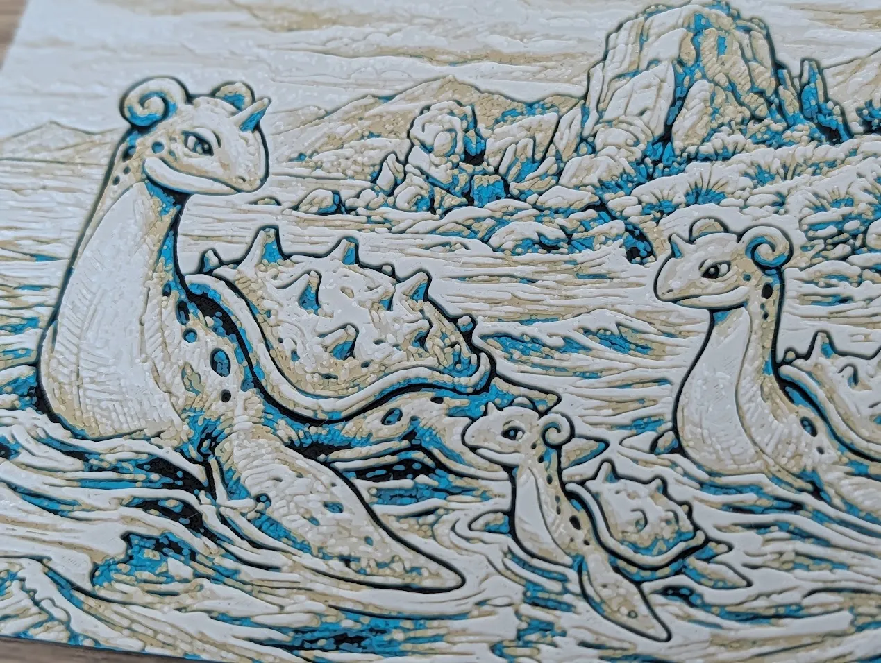 Lapras Hueforge & Frame