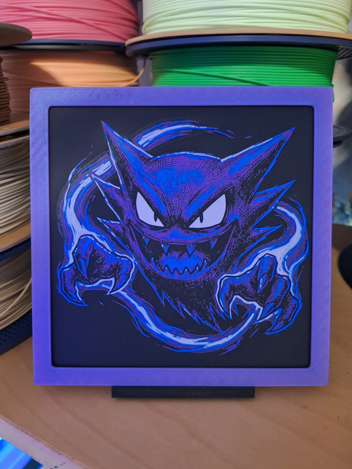 Haunter'd - Hueforge Wall Art