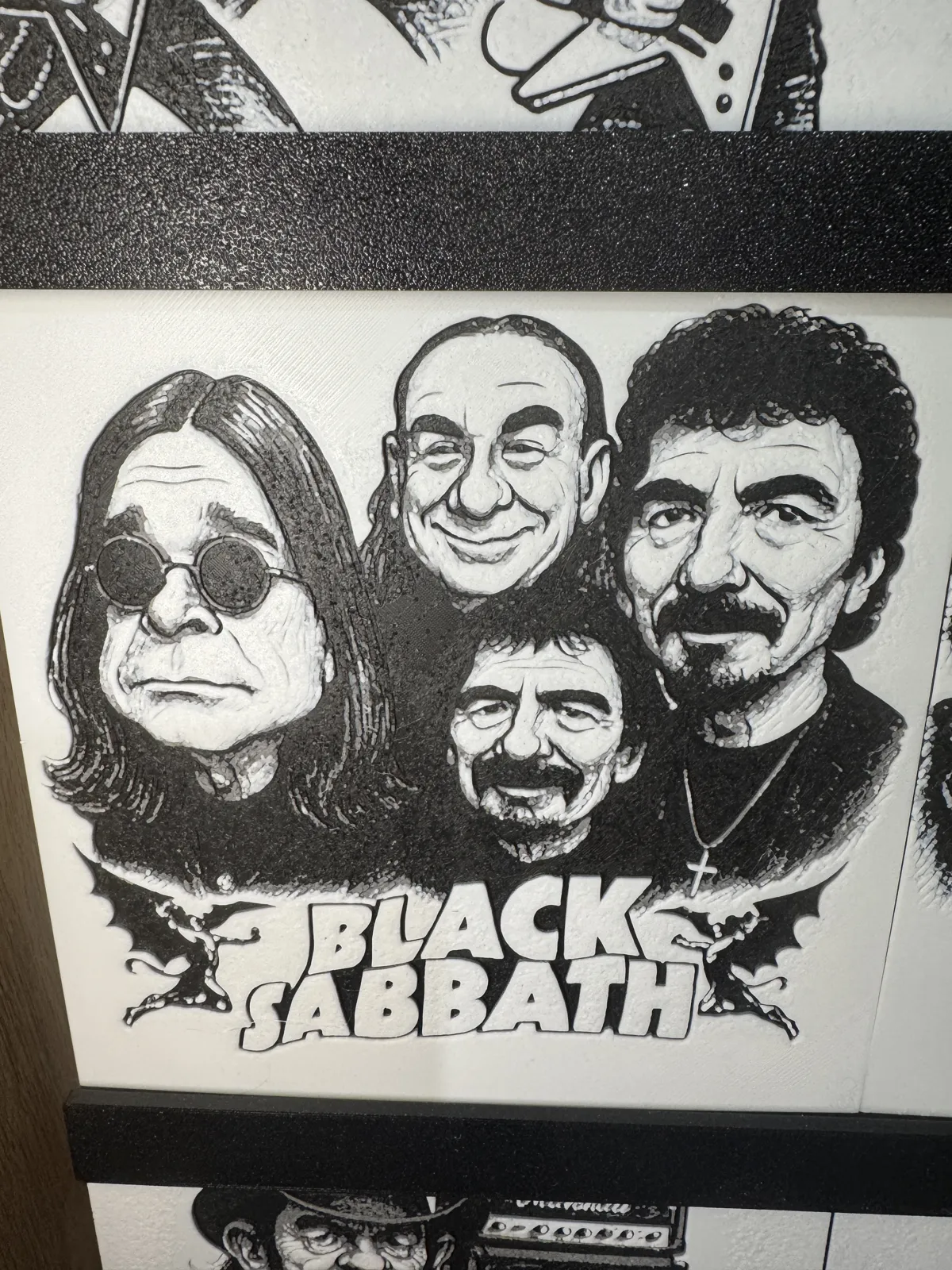Hue Forge Karikatur Black Sabbath
