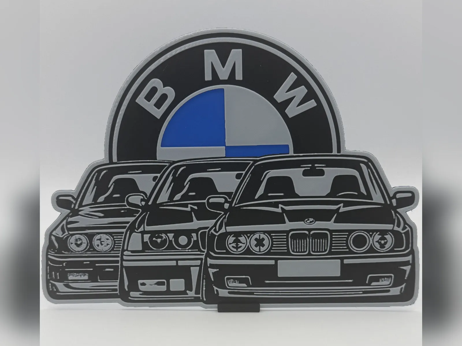 BMW Classics HueForge Print
