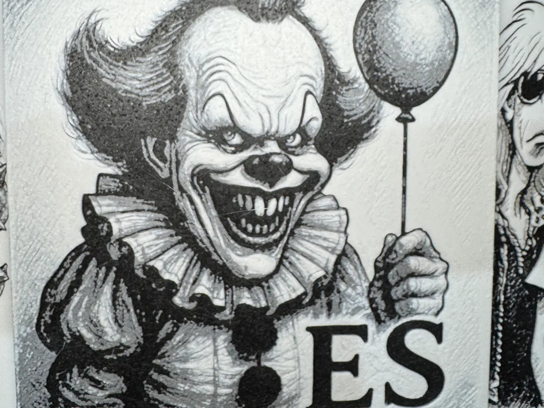 Hue Forge Karikatur Clown Pennywise aus ES