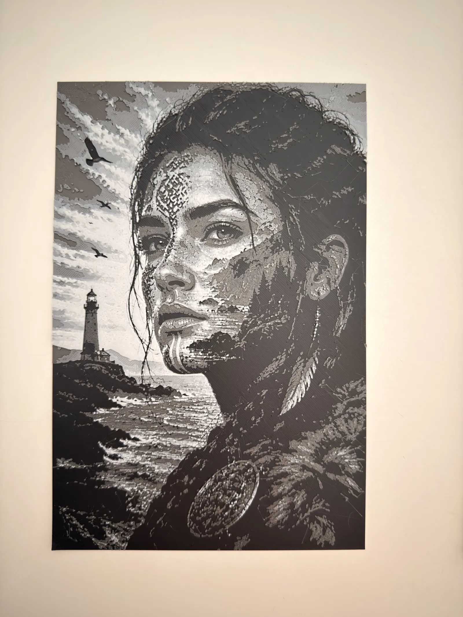 Viking girl EASY PRINT