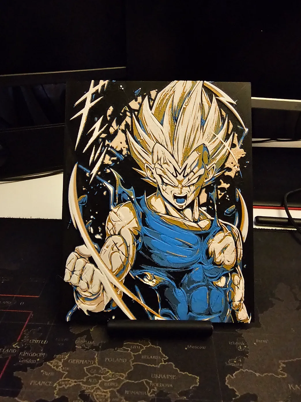 Majin Vegeta - HueForge