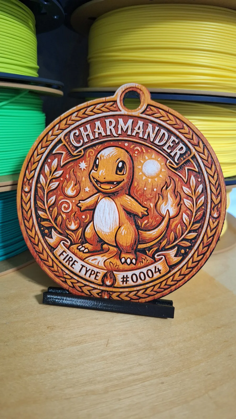 Pokemon - Charmander Medallion - 4 Colour