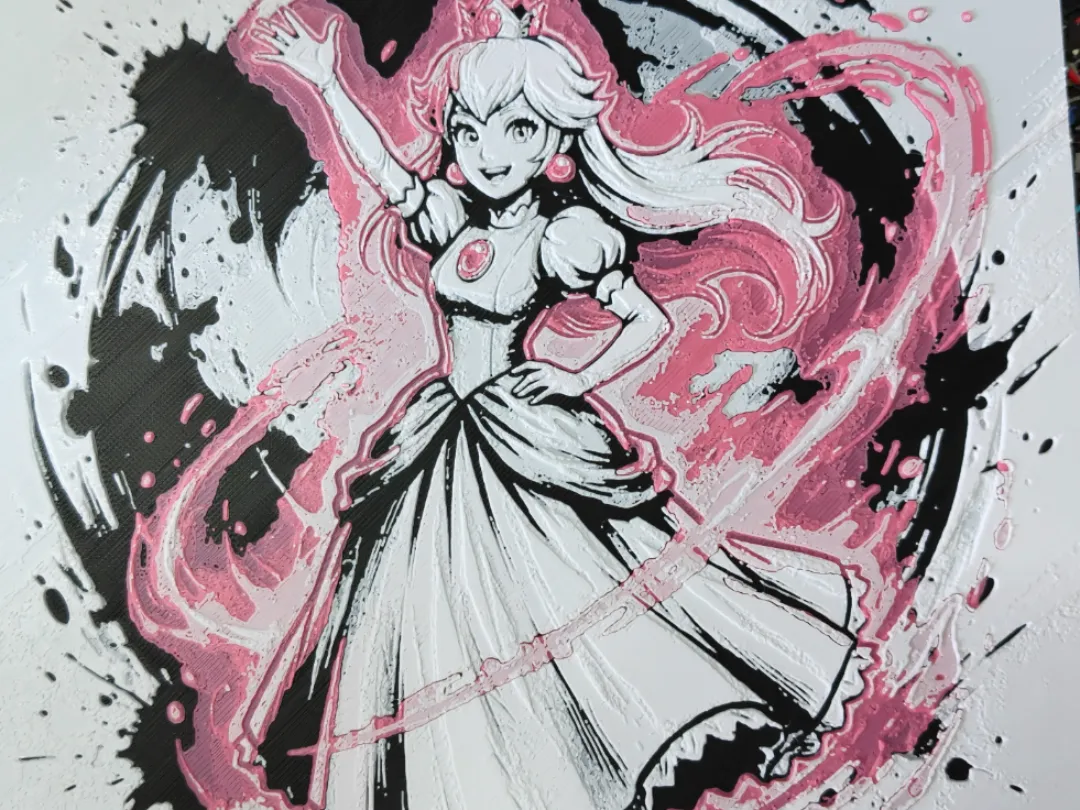 Princess Peach HueForge