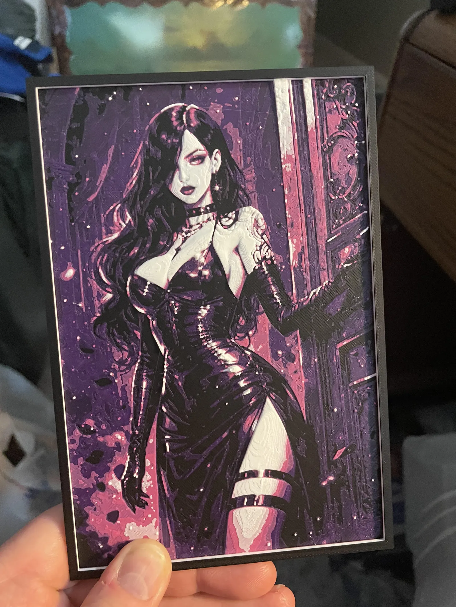Vampire Woman Hueforge