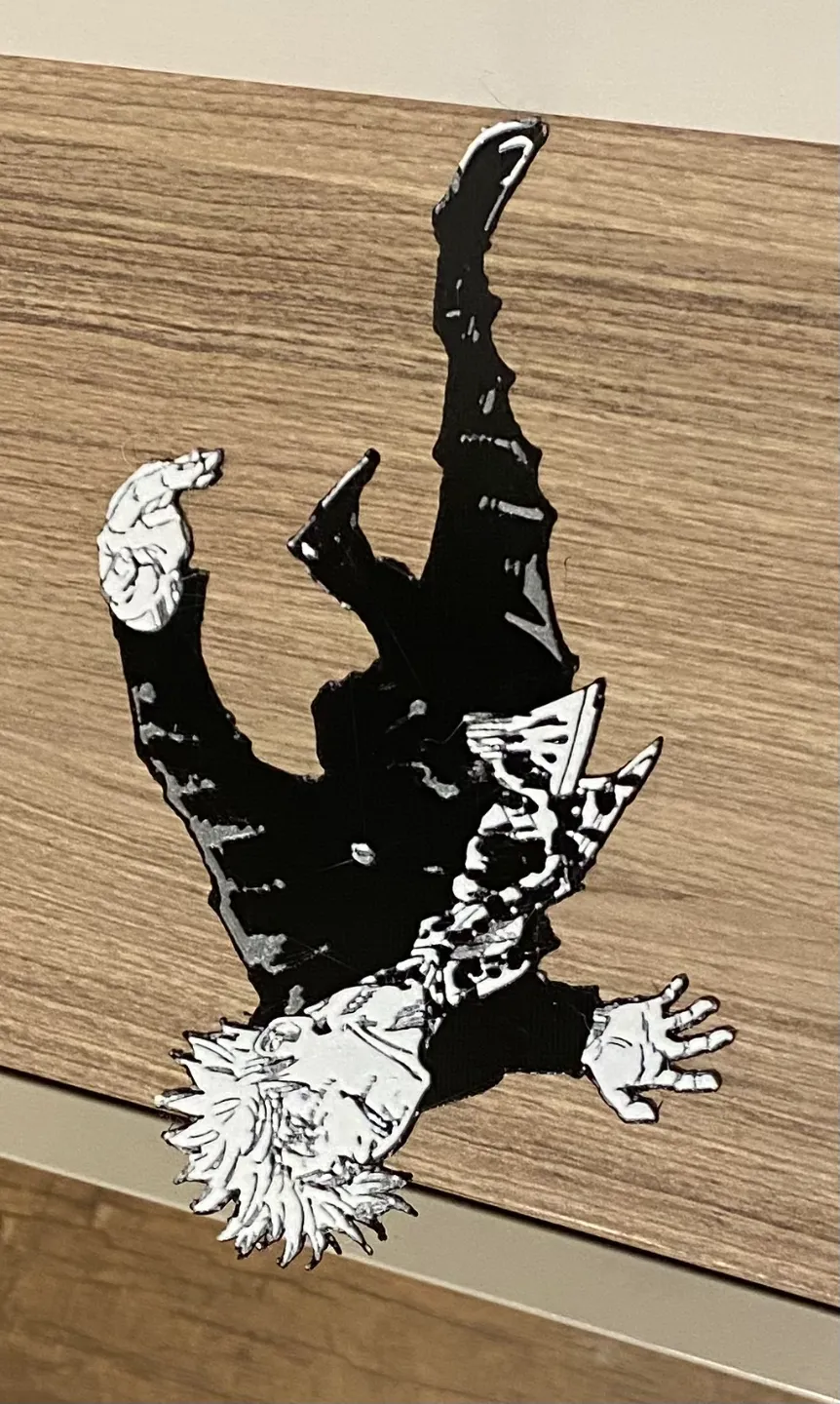 Satoru Gojo Falling Hueforge