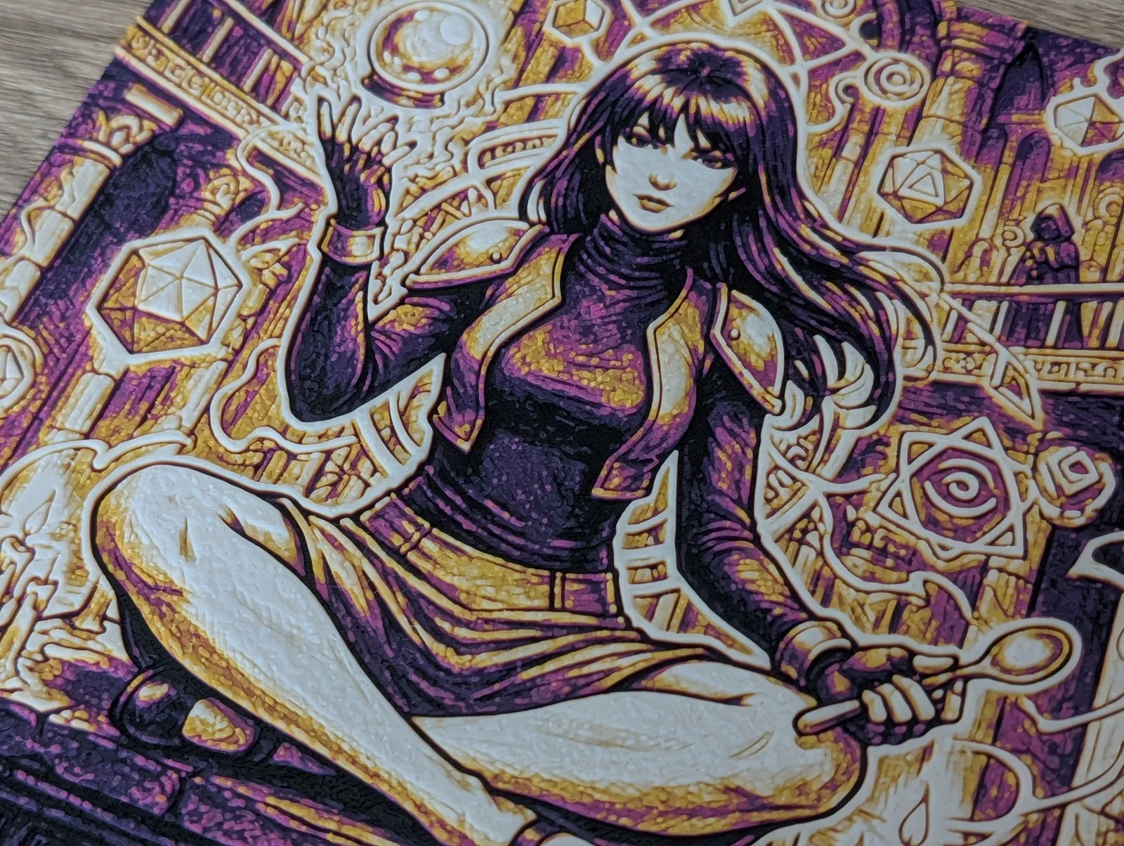 Sabrina (Pokemon Gym Leader) Hueforge & Frame