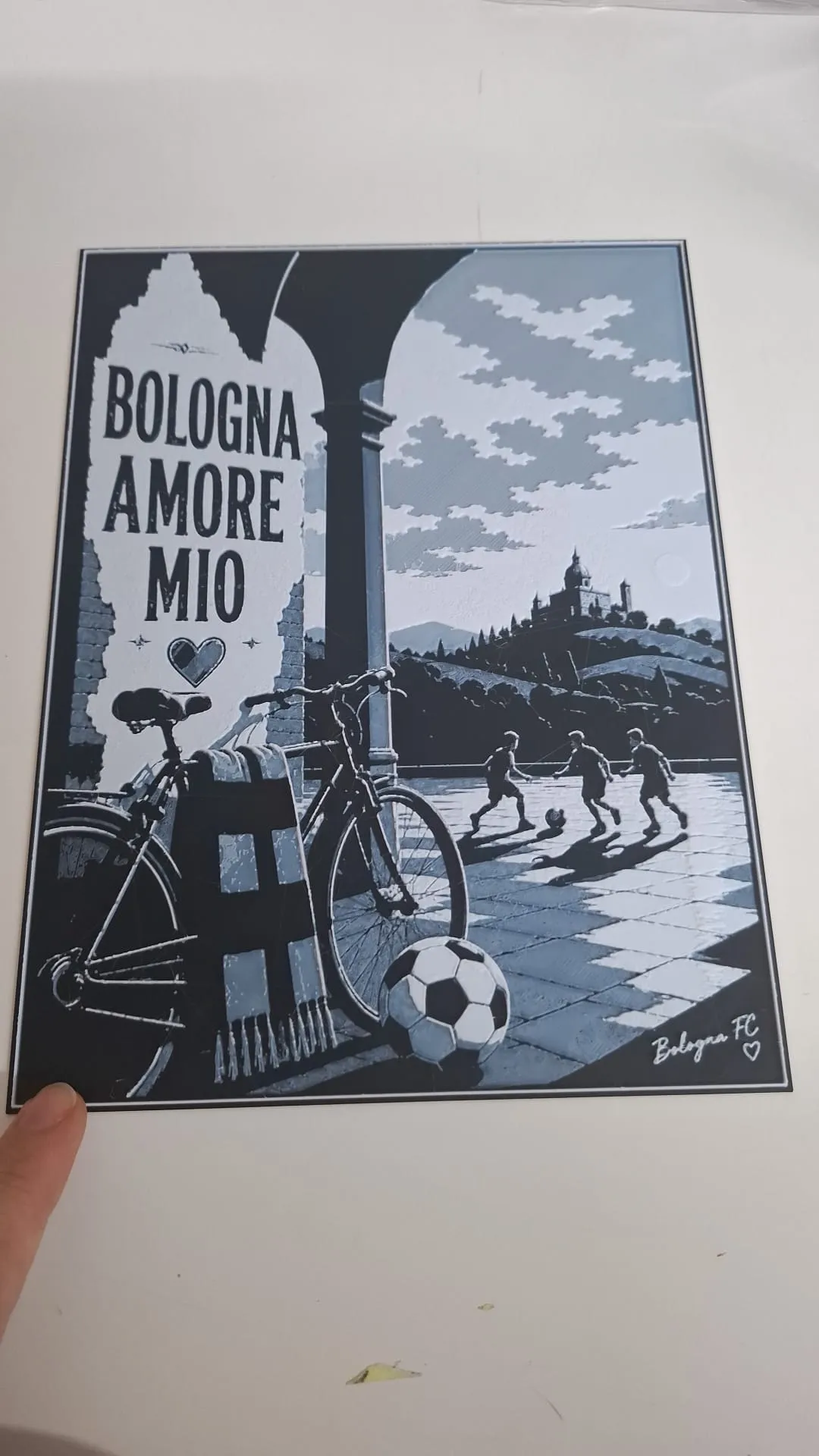 Bologna Amore Mio | Cuore Rossoblù