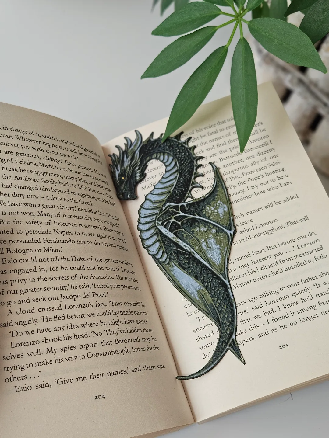 Forest Wyvern - Dragon Bookmark