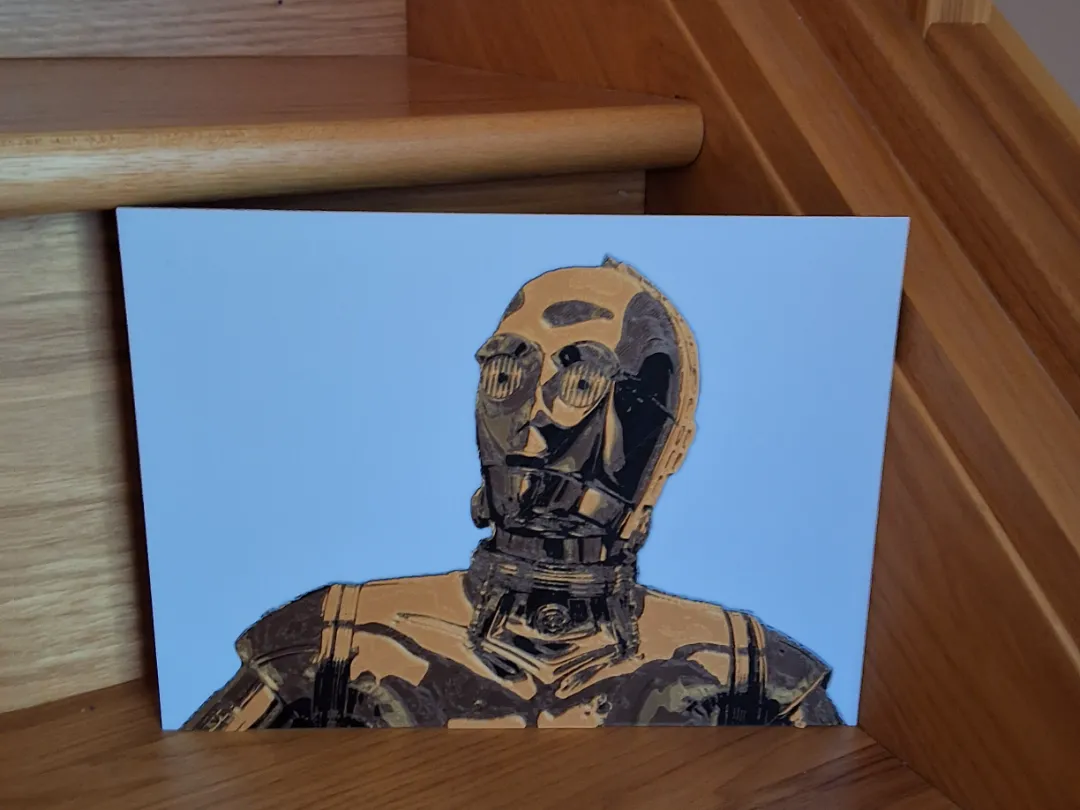 C3PO Wall Art