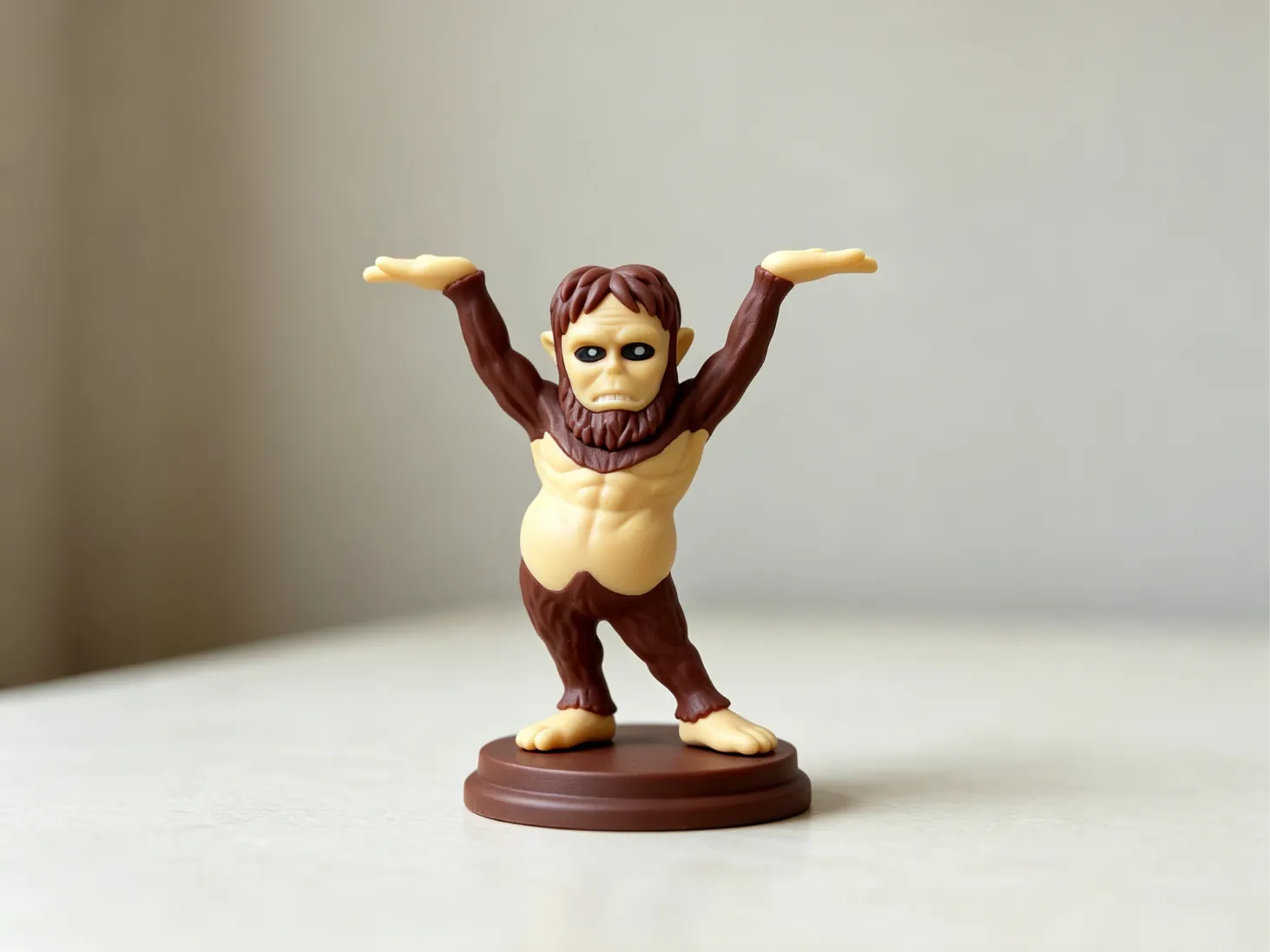 兽之巨人-进击的巨人动漫周边手办摆件-儿童涂色玩具公仔