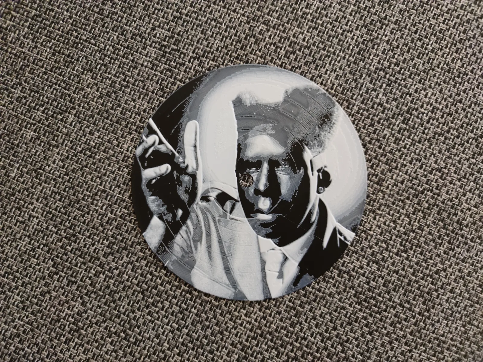 Chromakopia Vinyl Print - Tyler The Creator (B&W)