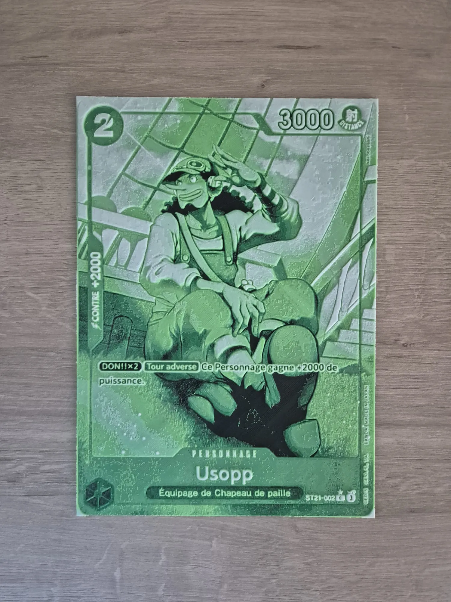 carte one piece usopp