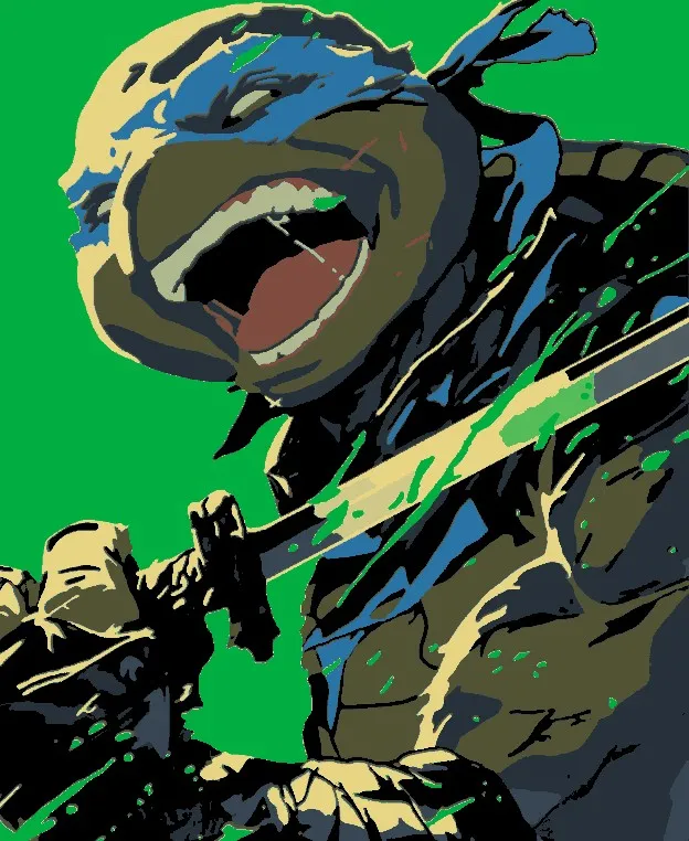 Hueforge: Teenage Mutant Ninja Turtles - Leonardo