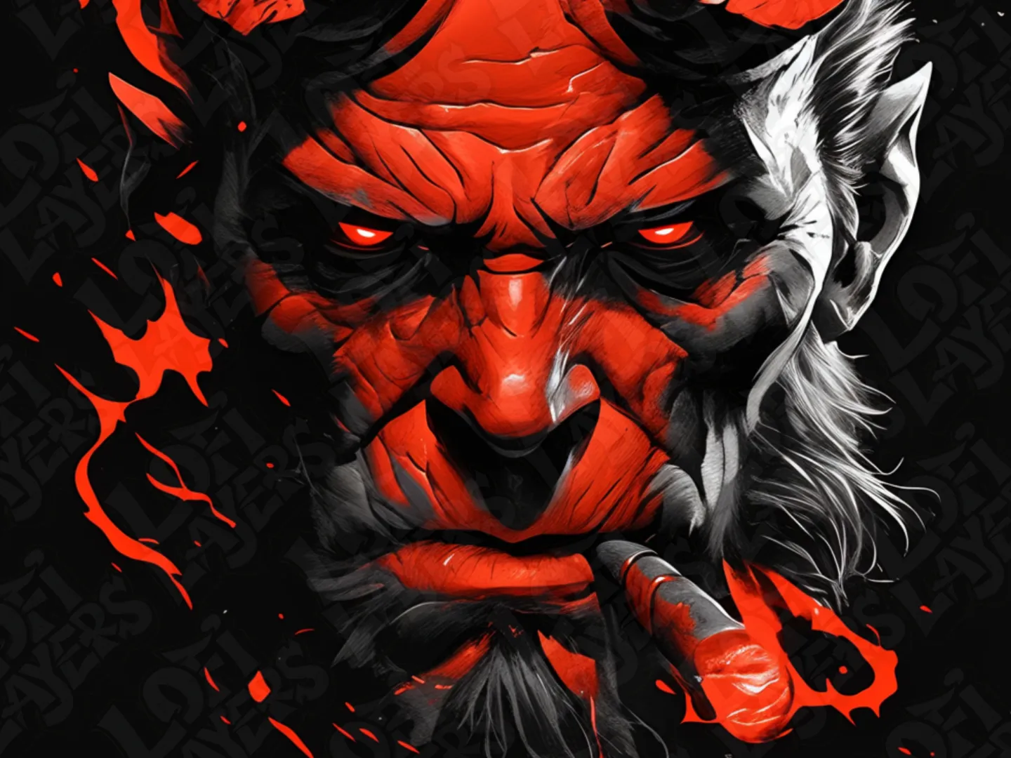 Hellboy Hueforge