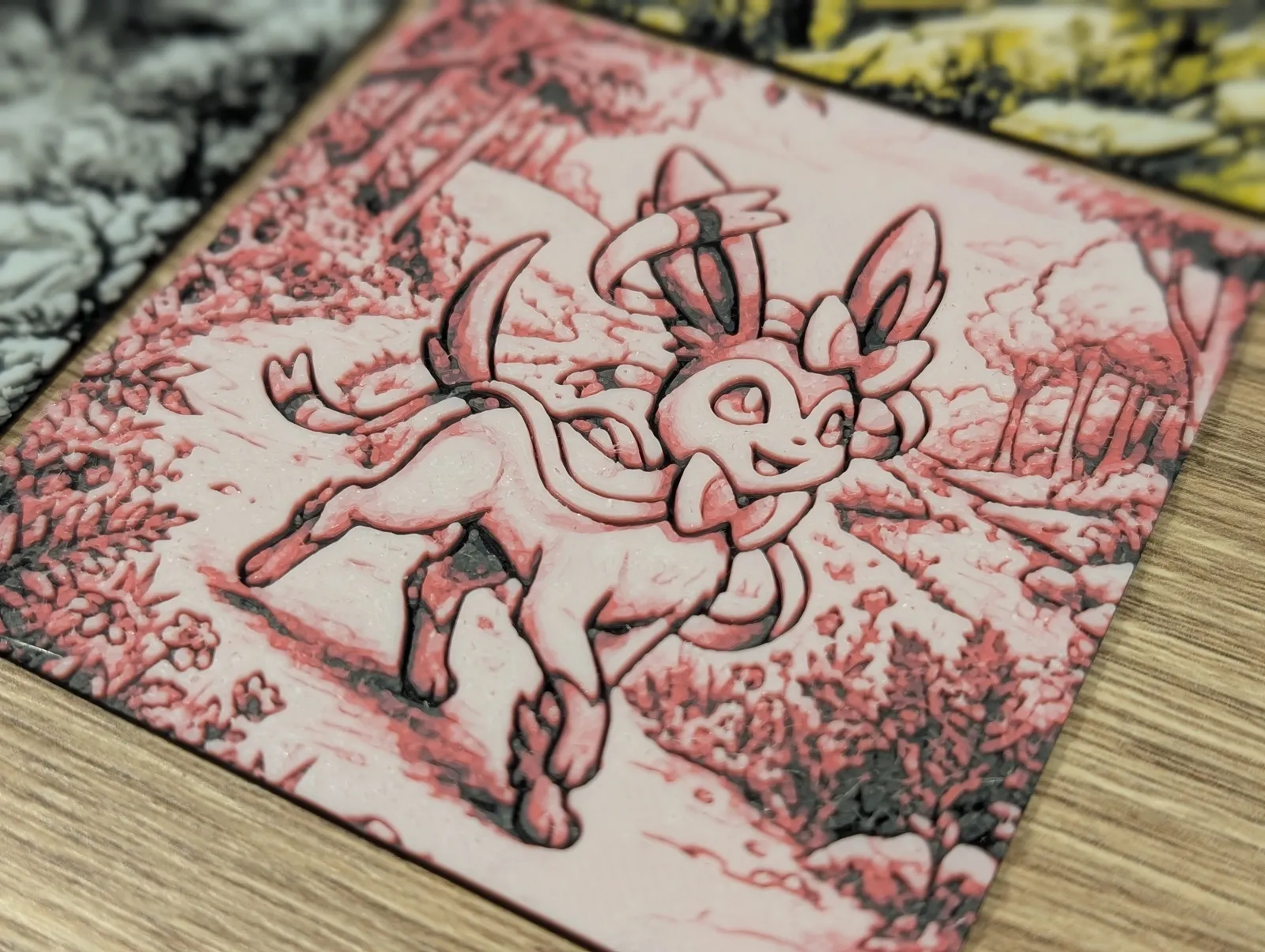 Eeveelution Pokemon Hueforge & Frame
