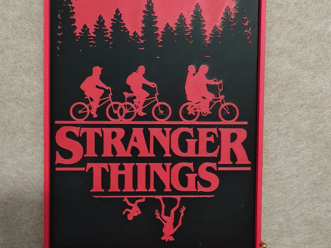 【Hueforge】Strenger Things 怪奇物语 艺术海报