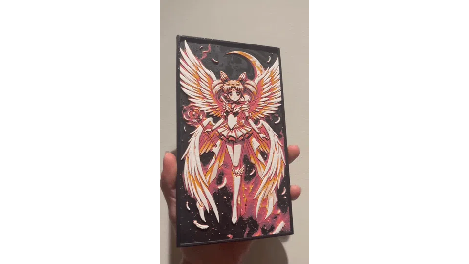Chibiusa Hueforge - Sailor Chibi Moon inspired art