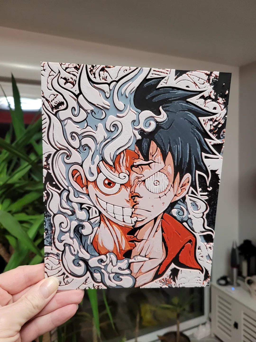 Luffy Nika - Half-Half - Gear5 - One Piece HF_CM