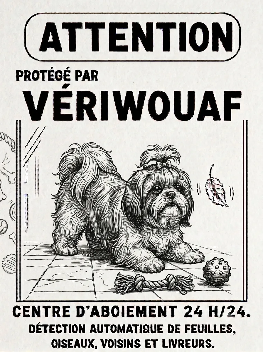 shitzu joueur pancarte hueforge