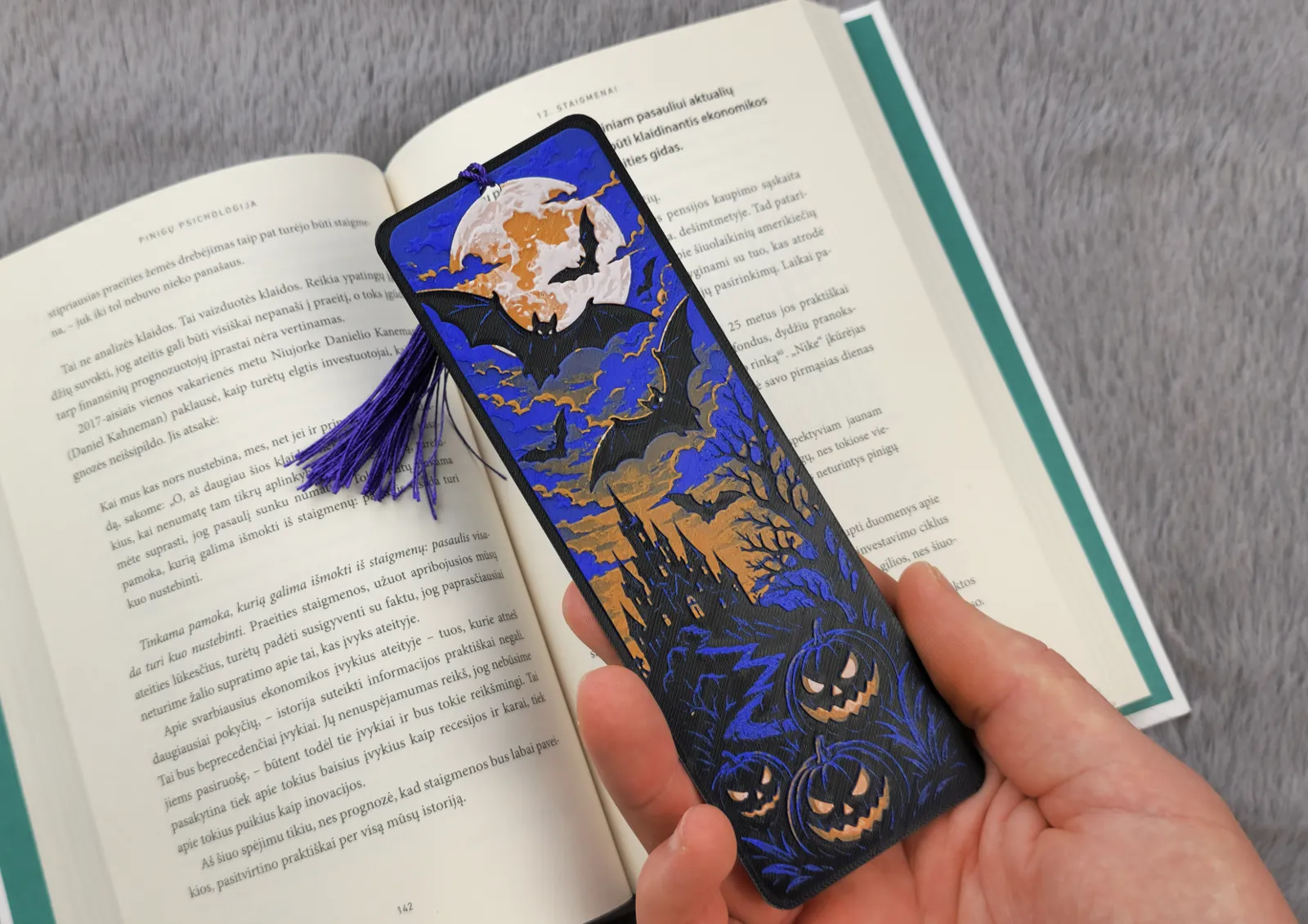 Haunted Castle Halloween Bookmark