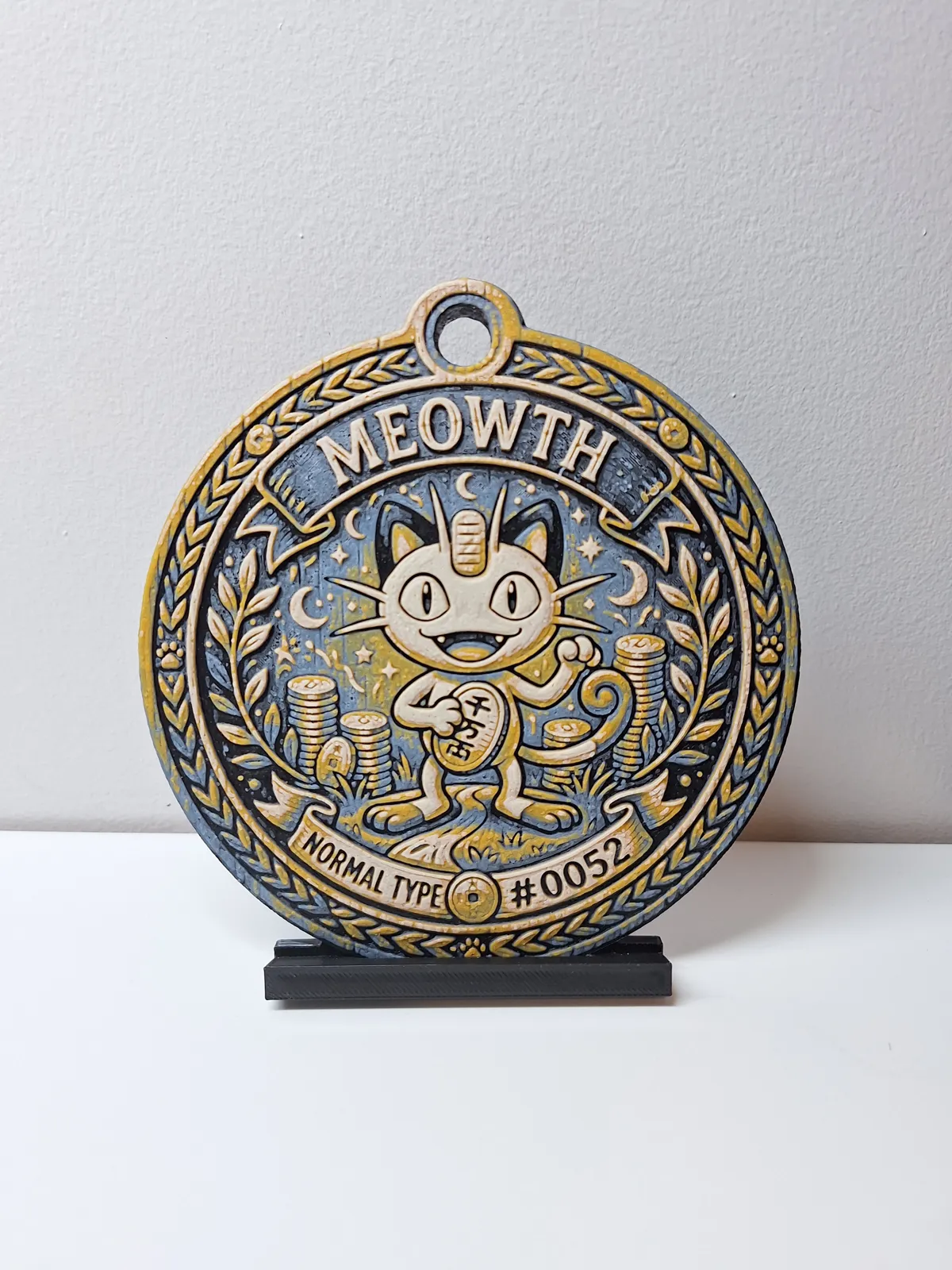 Meowth #0052 - Pokemon Ornament