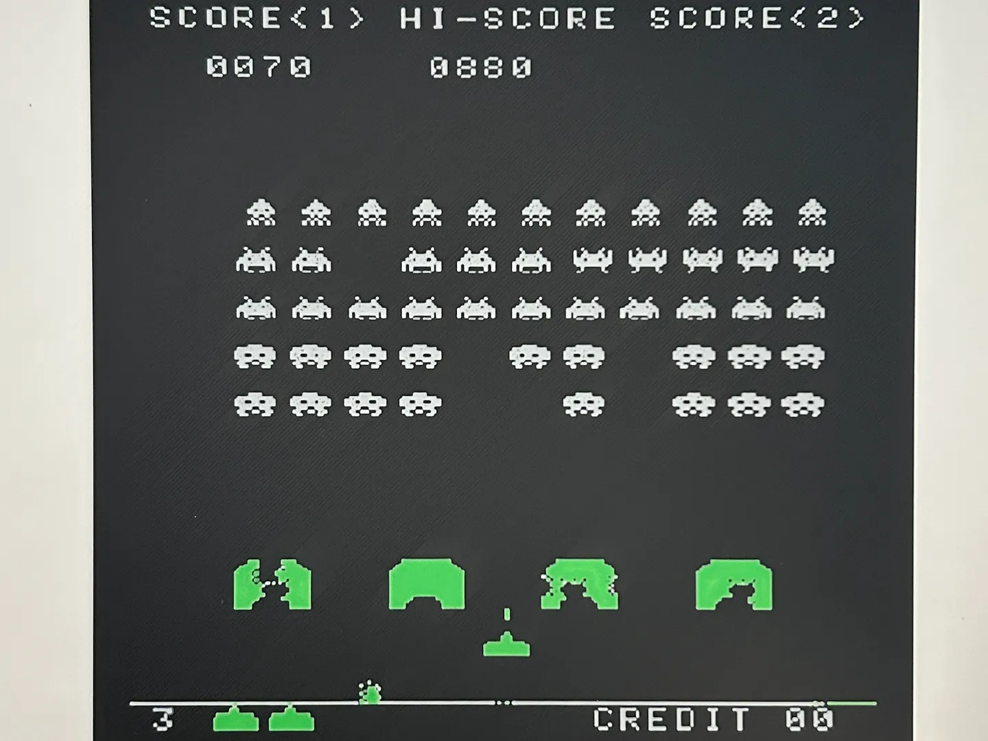 Space Invaders HueForge