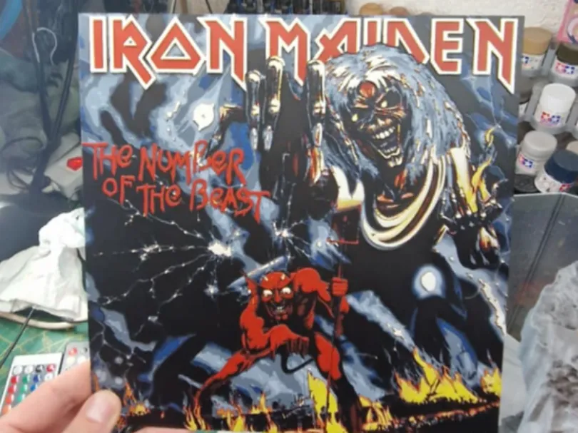 Iron Maiden Hueforge - Eddie