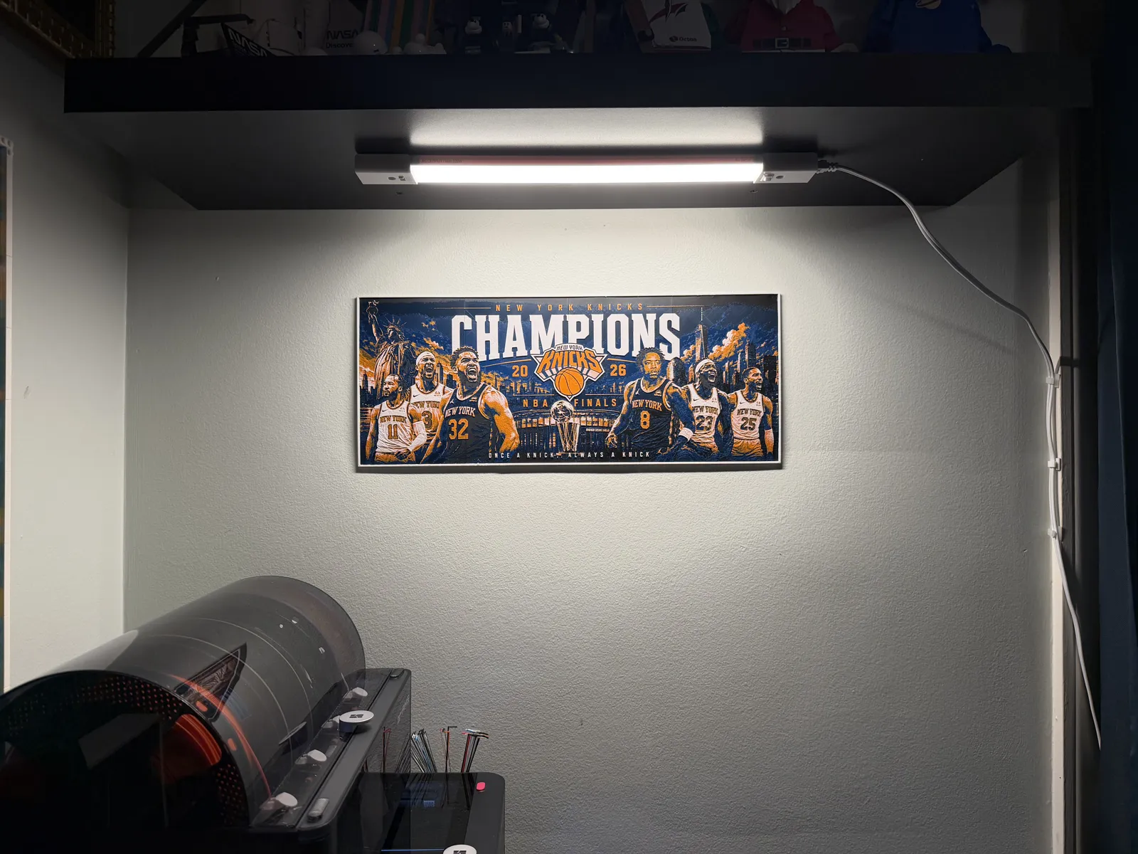 NY Knicks 2026 NBA Champions Multi Panel HueForge