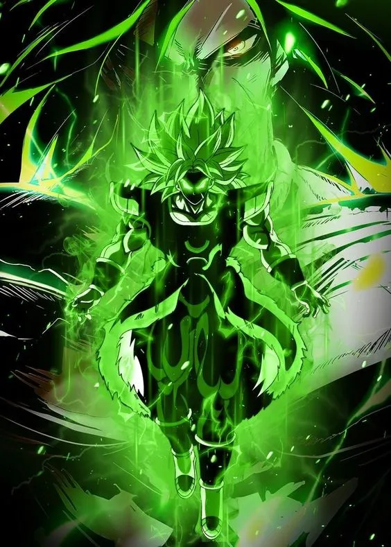 Super Saiyan Broly - HueForge