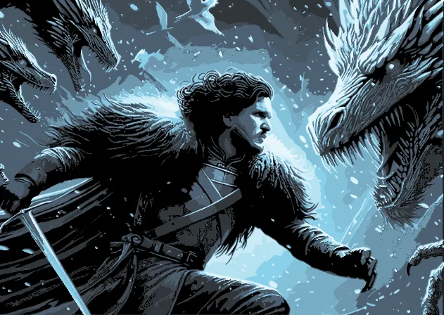 Hueforge - John Snow (Game of Thrones)