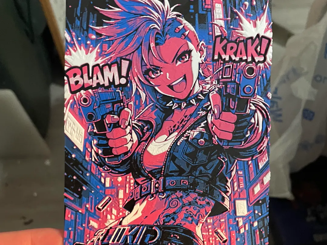 CyberPunk Woman with Guns